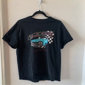 Brandy Melville Electric Motors Graphic Tee Shirt
